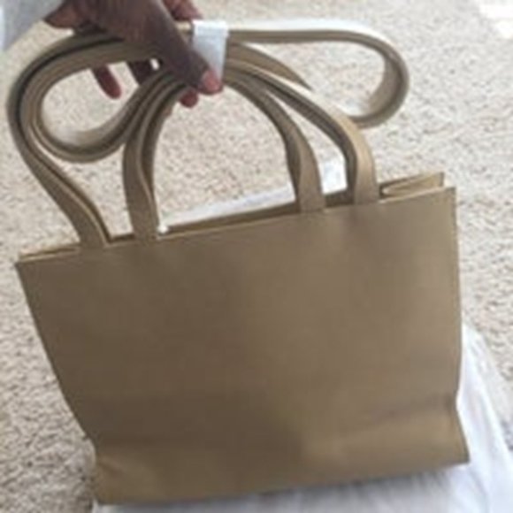 Telfar Medium Cream Shopping Bag - Picture 2 of 3